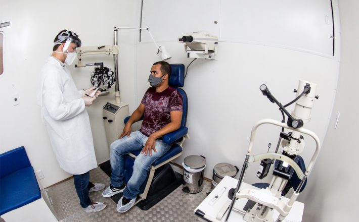 Araxá recebe unidade MedSesc e realiza atendimentos oftalmológicos gratuitos