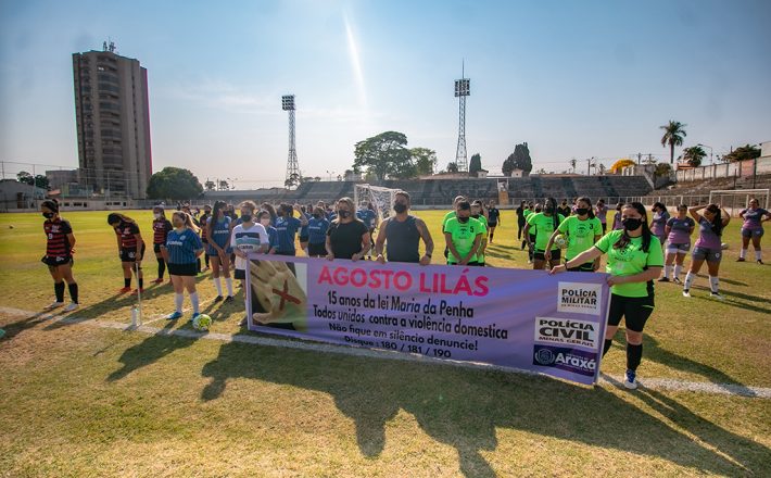 Minitorneio de Futebol Feminino marca encerramento do Agosto Lilás em Araxá