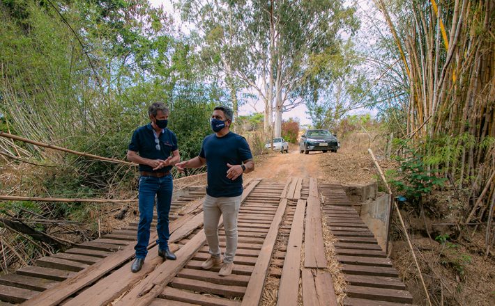 Prefeituras de Araxá e Perdizes fecham parceria para recuperação da Ponte Queimada