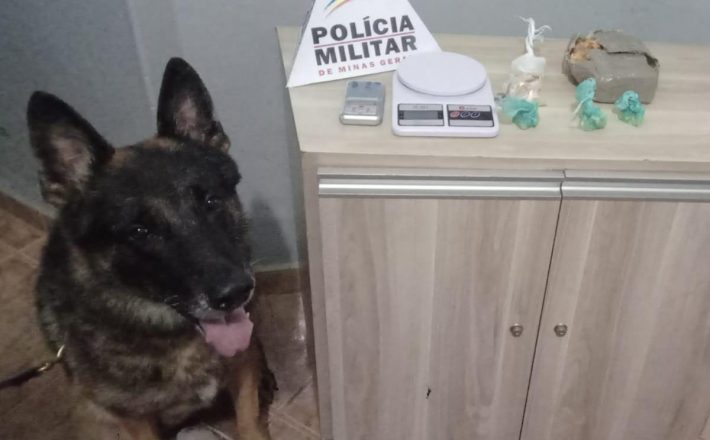 POLÍCIA MILITAR PRENDE AUTOR POR TRÁFICO DE DROGAS EM ARAXÁ/MG