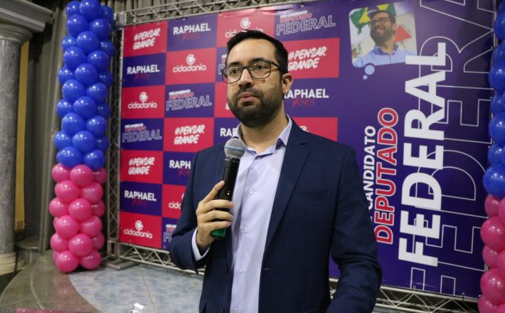 Raphael Rios lança oficialmente sua pré-candidatura a deputado federal