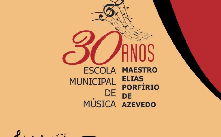 Escola Municipal de Música completa 30 anos com programação especial para a comunidade de 27 a 30 de junho