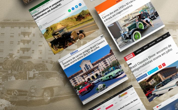 24º Encontro de Carros antigos em Araxá é destaque na mídia nacional e internacional