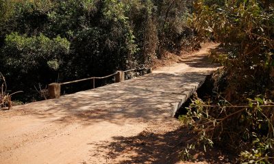 Prefeitura de Araxá conclui recuperação da ponte sobre o Córrego do Marmelo