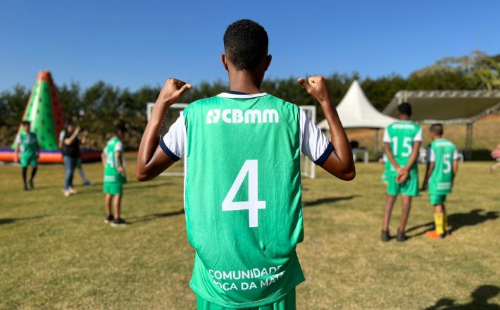 CBMM revitaliza espaço para prática esportiva na comunidade Boca da Mata