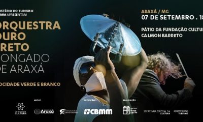 Orquestra de Ouro Preto se apresenta em Araxá na próxima quarta, com participação do grupo Moçambique Mocidade Verde e Branco