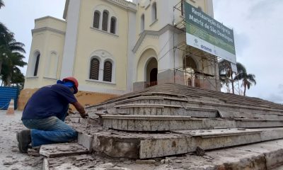 Reforma da Igreja Matriz de São Domingos chega à etapa final