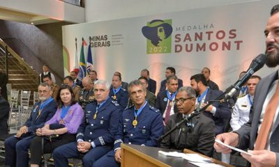 Governo de Minas entrega Medalha Santos Dumont