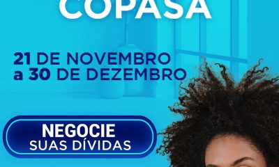 Agências de atendimento da Copasa no interior abrirão aos sábados para renegociação de débitos