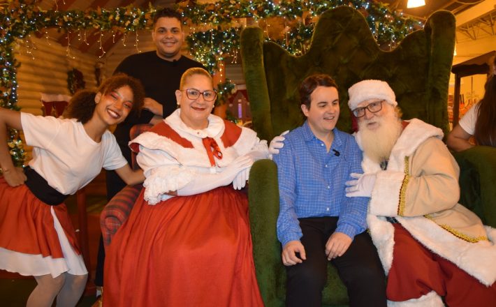 Inclusiva, Vila do Papai Noel no FestNatal Araxá encanta adultos e crianças