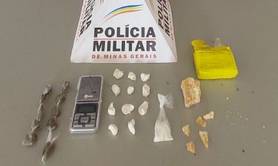POLÍCIA MILITAR REALIZA PRISÃO DE SUSPEITO POR TRÁFICO ILÍCITO DE DROGA