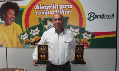 Bem Brasil conquista prêmio Melhores de Araxá nas categorias ‘Melhor Empresa de Alimentos’ e ‘Empresa Destaque’