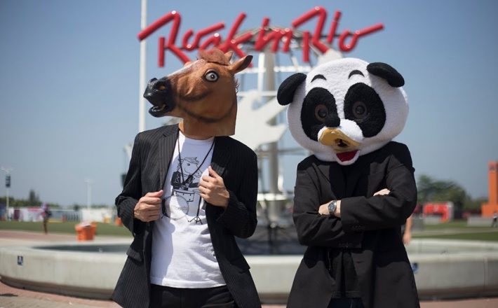 Do RJ para Araxá: Dupla ‘Cavalo e Panda’, sucesso no Rock in Rio, vai estar na Fenadoces 2023