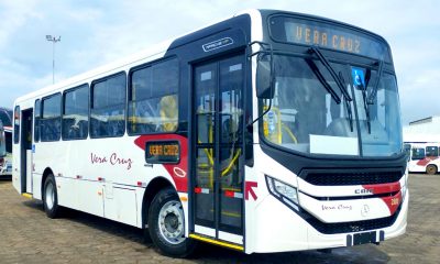 Renovação da frota de veículos do transporte coletivo é iniciado e ônibus terão acesso de internet gratuito para passageiros em Araxá