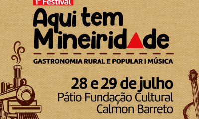 Aqui tem Mineiridade: Festival em Araxá resgata tradições, cultura e gastronomia de Minas Gerais