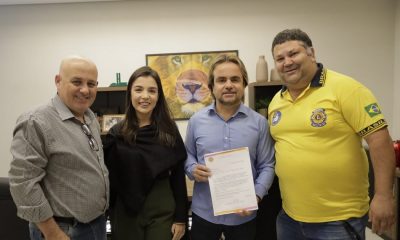 Presidente do Lions Clube participa de audiência com os deputados Eros e Chiara Biondini e solicita recursos para Araxá