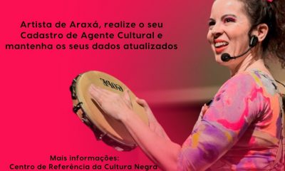 Fundação Cultural Calmon Barreto convoca artistas de Araxá para realizar ou atualizar o Cadastro de Agente Cultural