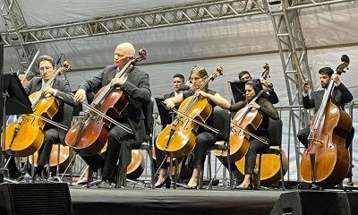 Orquestra Filarmônica de Minas Gerais atrai mais de 2.000 pessoas em Araxá