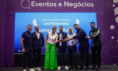 Minas Gerais recebe o Prêmio Excelência Turística Destino Digital na categoria gastronomia