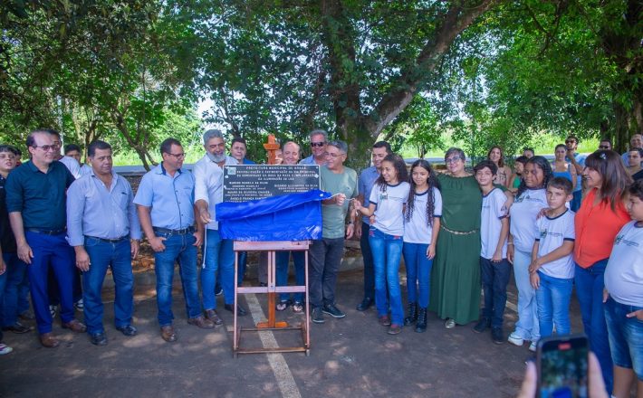 Prefeitura de Araxá inaugura revitalização viária e iluminação de LED da Comunidade Rural Boca da Mata