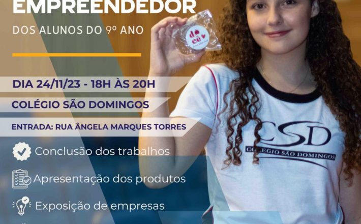 Feira no Colégio São Domingos destaca a força e a relevância do empreendedorismo jovem