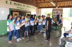 Projeto Encantos é concluído com apresentações musicais em escolas de Araxá