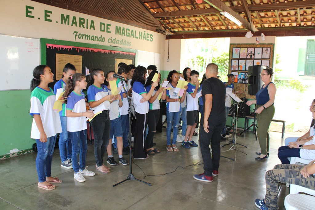 Projeto Encantos é concluído com apresentações musicais em escolas de Araxá