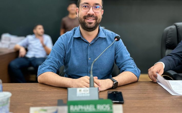 Vereador Raphael Rios preside Comissão mais imporante do Legislativo