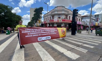 Prefeitura de Araxá realiza Dia D de combate à dengue neste sábado