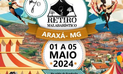 Retiro Malabarístico pela 1ª vez em Minas Gerais.