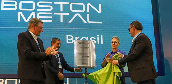 Com apoio do Governo de Minas, Boston Metal inaugura unidade no estado para recuperar metais de alto valor